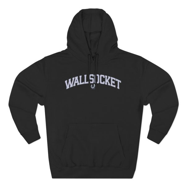 Underscores Wallsocket Three-panel Fleece Hoodie