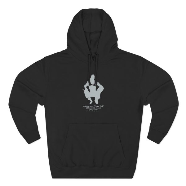 Underscores Town Hall Three-panel Fleece Hoodie