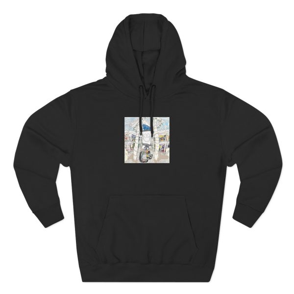 Underscores U Album Cover Three-panel Fleece Hoodie