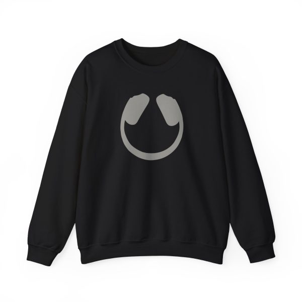 Underscores U Smile Headphone Unisex Heavy Blend™ Crewneck Sweatshirt