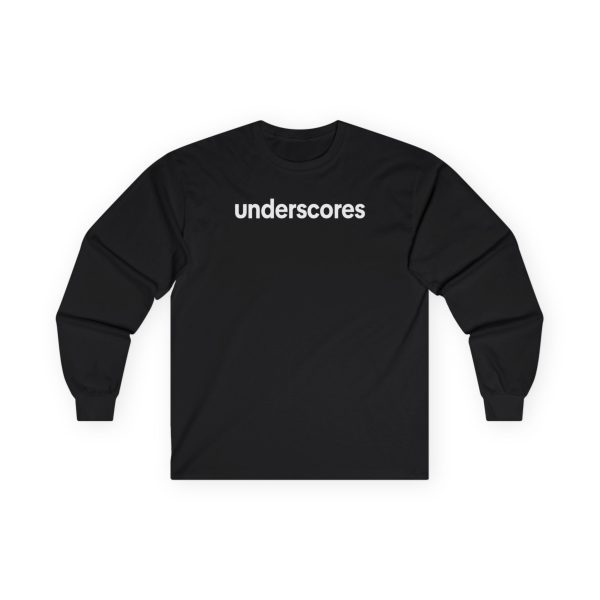 Underscores Unisex Ultra Cotton Long Sleeve Tee